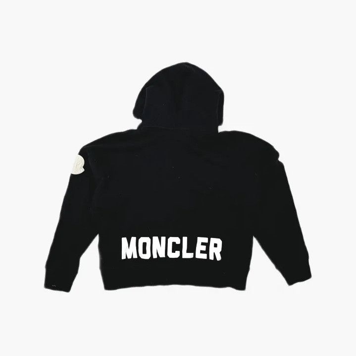 Moncler Moncler Logo Pattern Hooded Long-Sleeve Sweatshirt Size US L / EU 52-54 / 3 - 3 Thumbnail