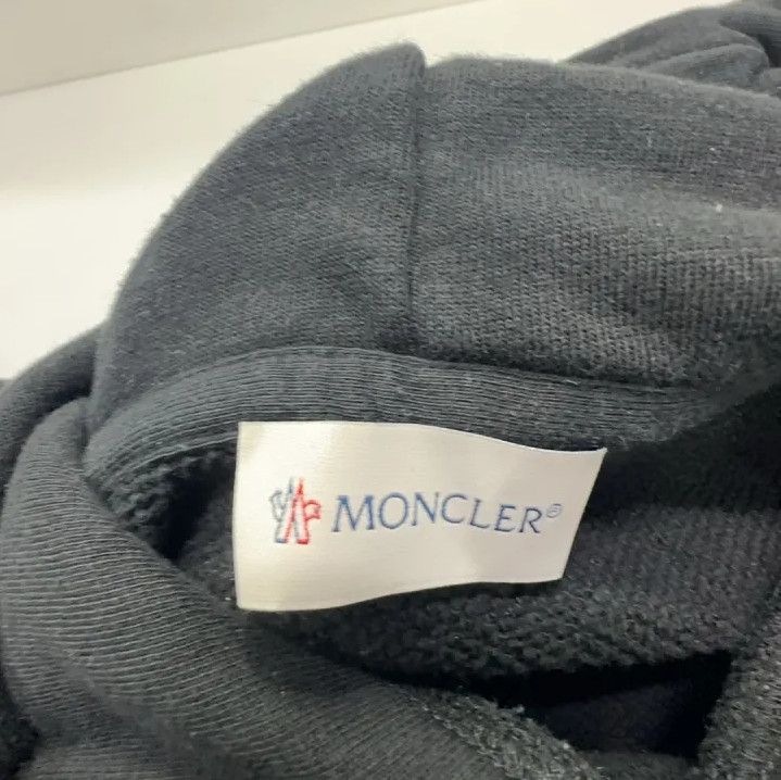 Moncler Moncler Logo Pattern Hooded Long-Sleeve Sweatshirt Size US L / EU 52-54 / 3 - 4 Thumbnail
