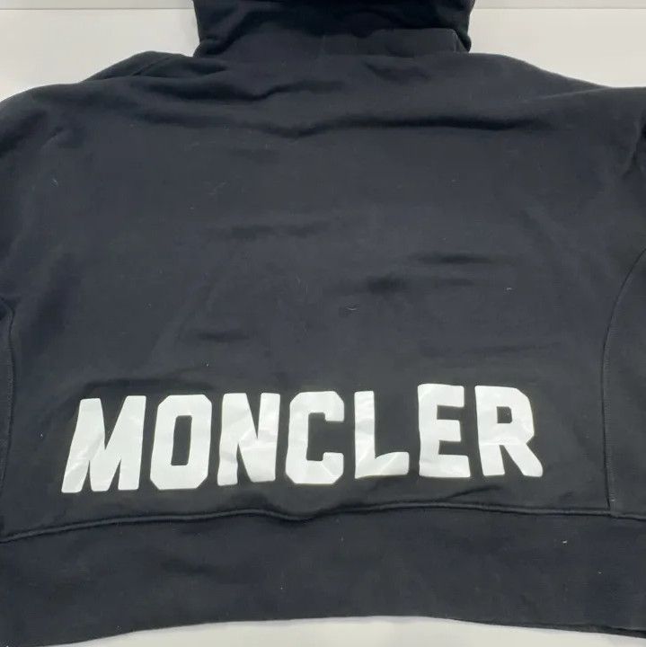 Moncler Moncler Logo Pattern Hooded Long-Sleeve Sweatshirt Size US L / EU 52-54 / 3 - 13 Thumbnail