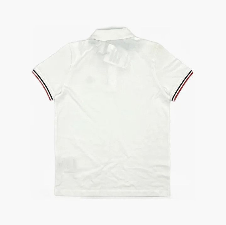 Moncler Moncler Men's Letter Logo Stripe Short Sleeve Polo Size US S / EU 44-46 / 1 - 3 Thumbnail