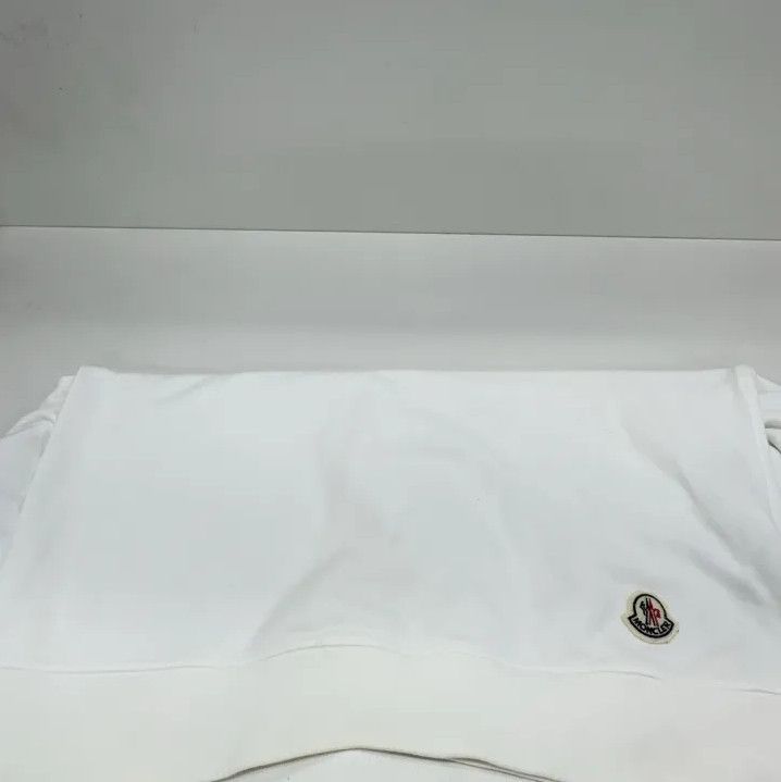 Moncler Moncler Logo Letter Pattern Men's White Hoodie Size US M / EU 48-50 / 2 - 10 Thumbnail