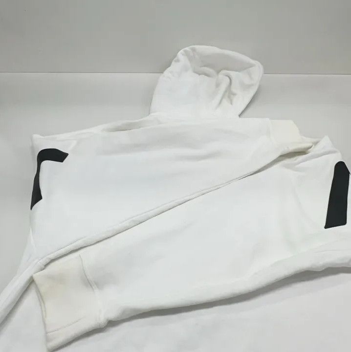Moncler Moncler Logo Letter Pattern Men's White Hoodie Size US M / EU 48-50 / 2 - 14 Thumbnail