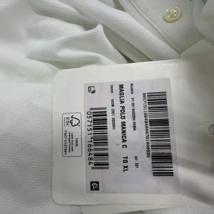Moncler Moncler SS22 Logo Casual Short-Sleeve Polo Size US XL / EU 56 / 4 - 5 Thumbnail