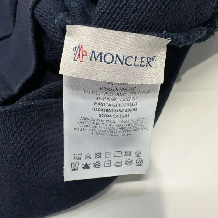 Moncler Moncler Letter Print Casual Sweatshirt Size US L / EU 52-54 / 3 - 5 Thumbnail