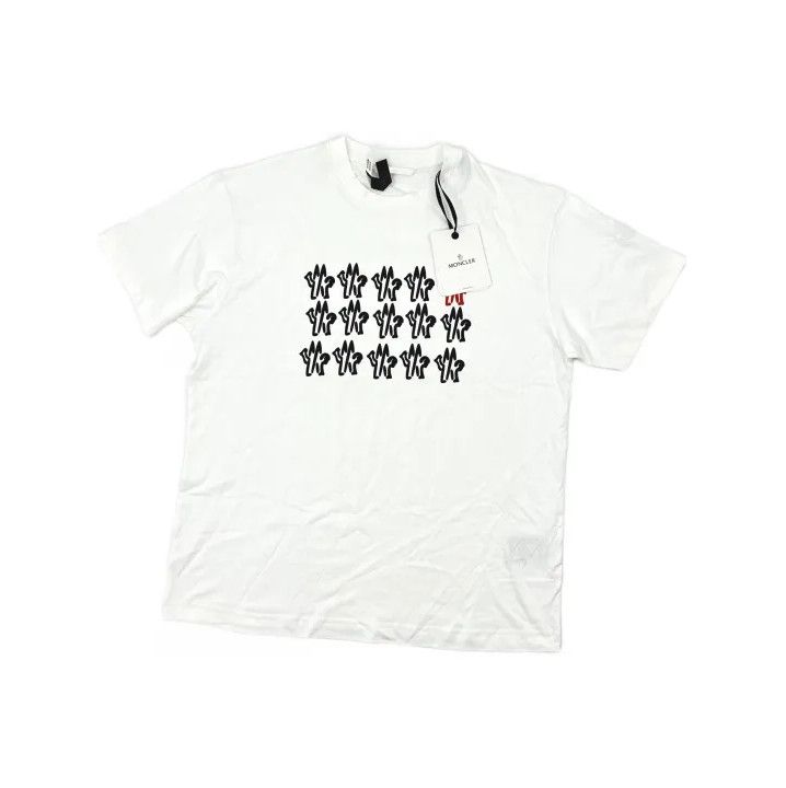 Moncler Moncler Logo Embossed Round Neck Short-Sleeve T-Shirt Size US XL / EU 56 / 4 - 2 Thumbnail
