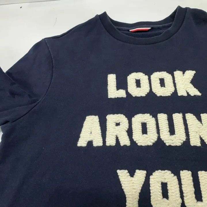 Moncler Moncler Navy Long-Sleeve Sweatshirt Size US XL / EU 56 / 4 - 12 Thumbnail