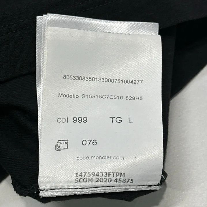 Moncler Moncler SS21 Oversized Logo Print Short-Sleeve T-Shirt Size US L / EU 52-54 / 3 - 6 Thumbnail