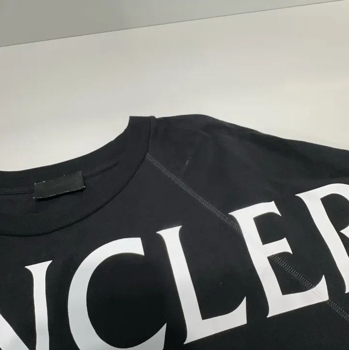 Moncler Moncler SS21 Oversized Logo Print Short-Sleeve T-Shirt Size US L / EU 52-54 / 3 - 10 Thumbnail