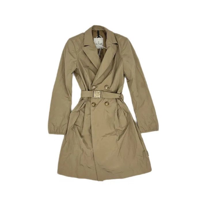 Moncler Moncler Solid Color Fashion Trench Coat Size US XXS / EU 40 - 2 Thumbnail