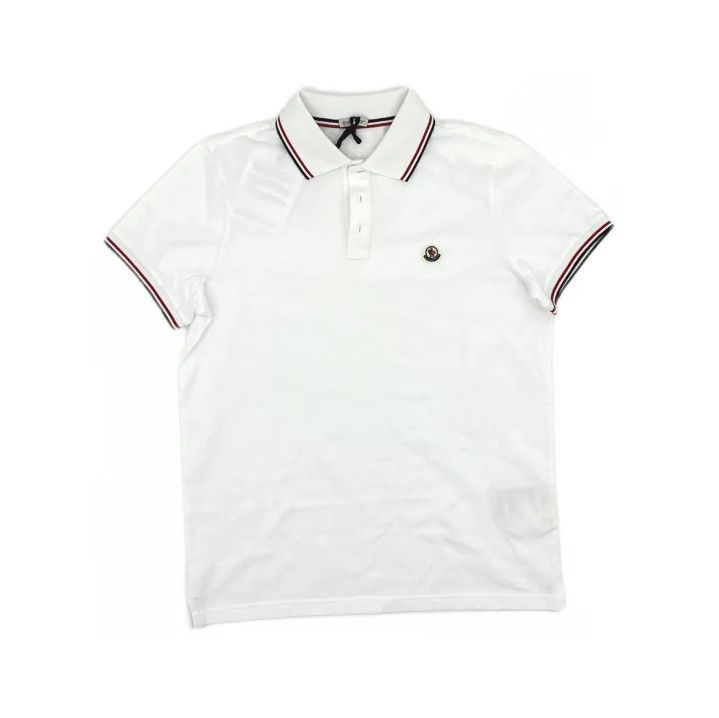 Moncler Moncler SS25 Logo Casual Short-Sleeve Polo Size US M / EU 48-50 / 2 - 2 Thumbnail
