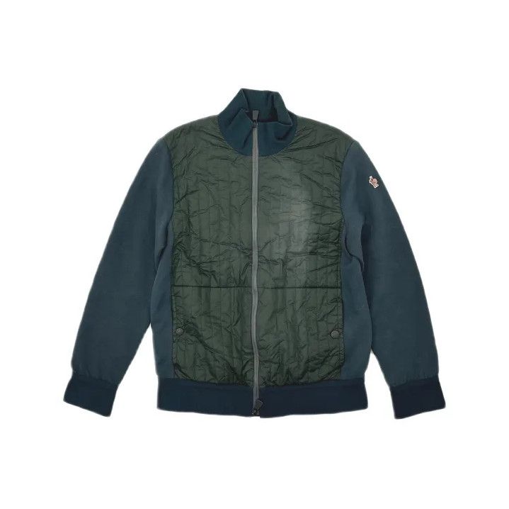 Moncler Moncler Men's Green Zip Long-Sleeve Jacket Size US XL / EU 56 / 4 - 2 Thumbnail