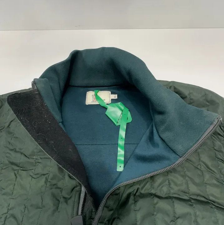 Moncler Moncler Men's Green Zip Long-Sleeve Jacket Size US XL / EU 56 / 4 - 6 Thumbnail