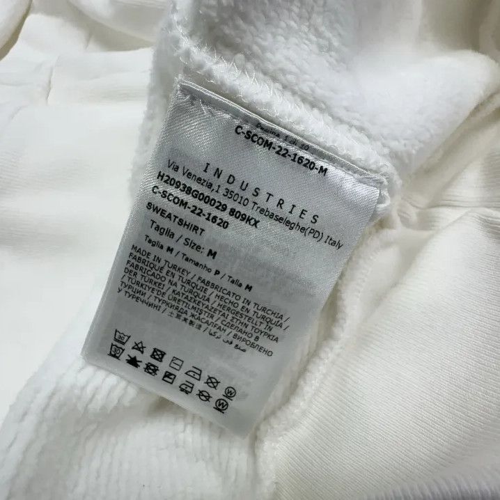 Moncler Moncler Solid Letter Print Crewneck Sweatshirt Size US M / EU 48-50 / 2 - 2 Thumbnail