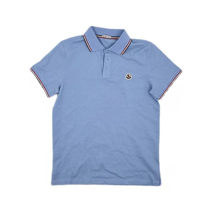 Moncler Moncler SS25 Logo Slim Fit Short Sleeve Polo Size US S / EU 44-46 / 1 - 2 Thumbnail