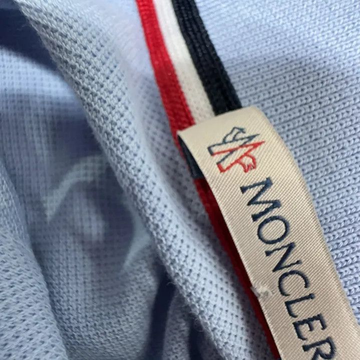 Moncler Moncler SS25 Logo Slim Fit Short Sleeve Polo Size US S / EU 44-46 / 1 - 7 Thumbnail
