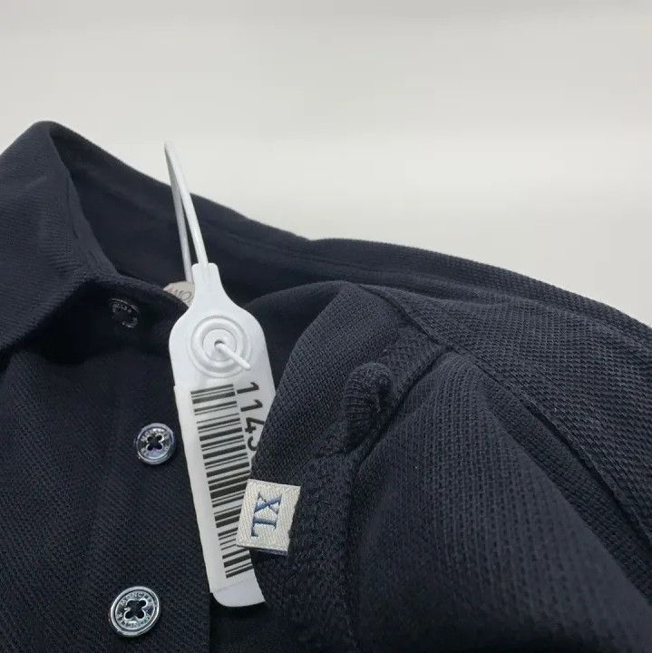 Moncler Moncler Logo Solid Casual Short Sleeve Polo Size US XL / EU 56 / 4 - 6 Thumbnail