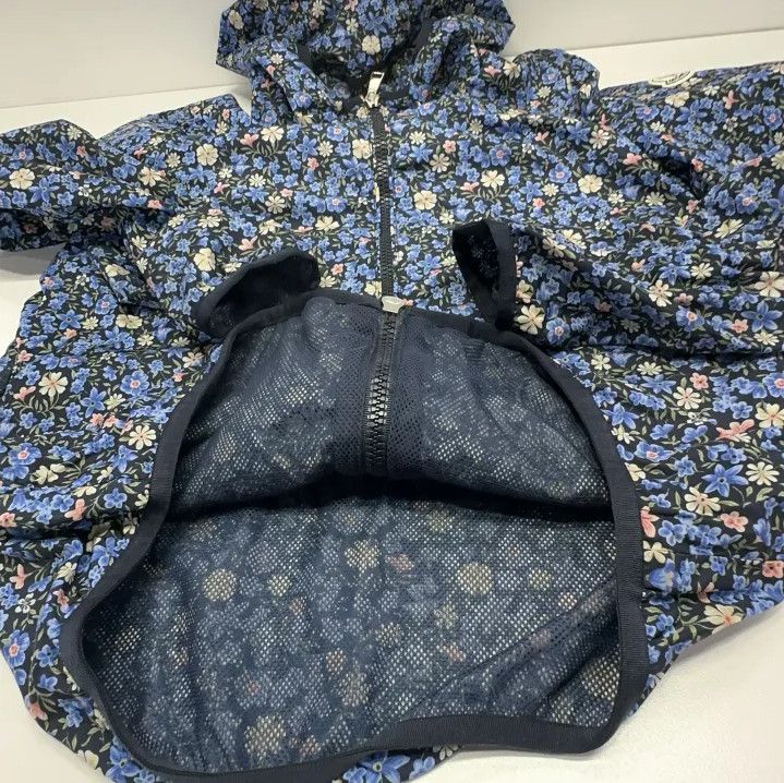 Moncler Moncler Floral Print Zip Hooded Jacket Size US XXS / EU 40 - 9 Thumbnail