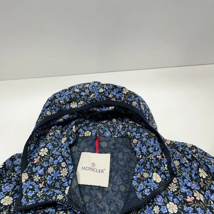 Moncler Moncler Floral Print Zip Hooded Jacket Size US XXS / EU 40 - 6 Thumbnail