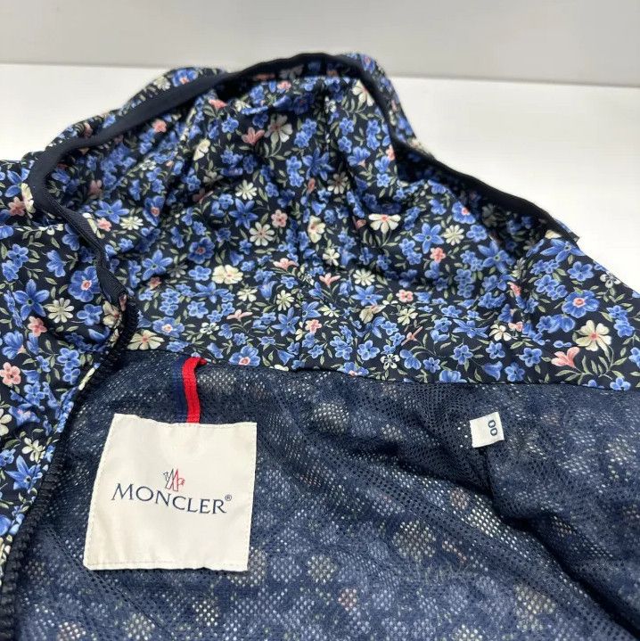 Moncler Moncler Floral Print Zip Hooded Jacket Size US XXS / EU 40 - 4 Thumbnail
