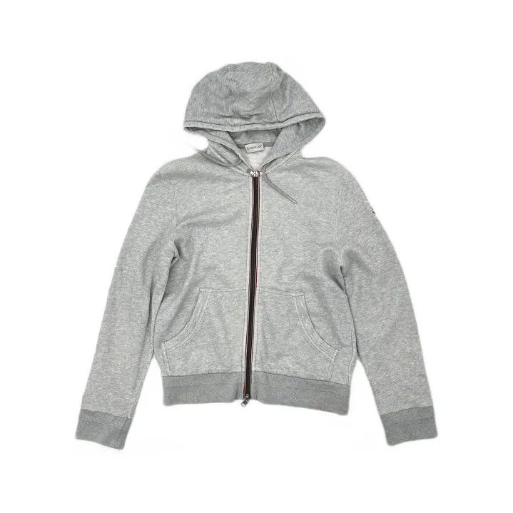 Moncler Moncler Stylish Zippered Hooded Sweatshirt Jacket Size US M / EU 48-50 / 2 - 2 Thumbnail