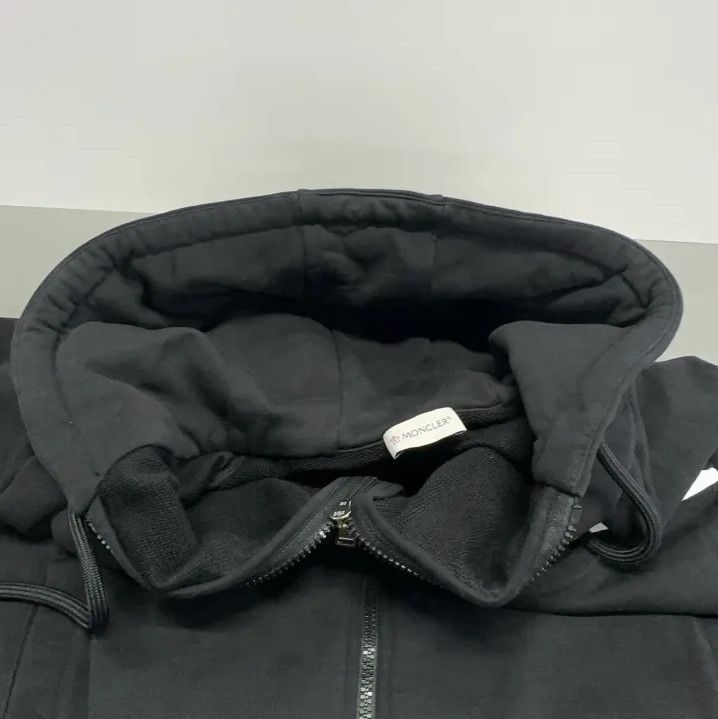 Moncler Moncler Embroidered Logo Zip Hoodie Size US L / EU 52-54 / 3 - 7 Thumbnail