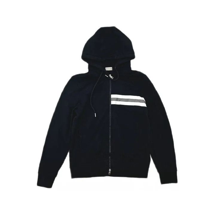 Moncler Moncler Embroidered Logo Zip Hoodie Size US L / EU 52-54 / 3 - 2 Thumbnail