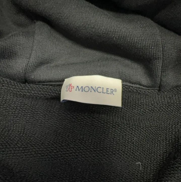 Moncler Moncler Embroidered Logo Zip Hoodie Size US L / EU 52-54 / 3 - 4 Thumbnail