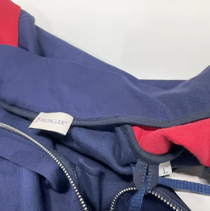 Moncler Moncler Colorblock Logo Zip Stand Collar Jacket Size US L / EU 52-54 / 3 - 5 Thumbnail