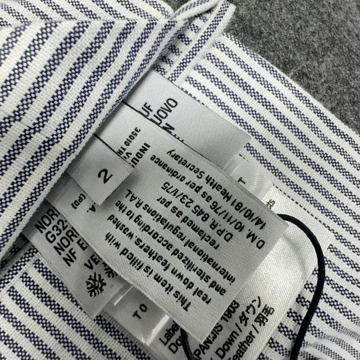Moncler Moncler x Thom Browne Logo Patch Lapel Down Blazer Size US XS / EU 42 / 0 - 5 Thumbnail