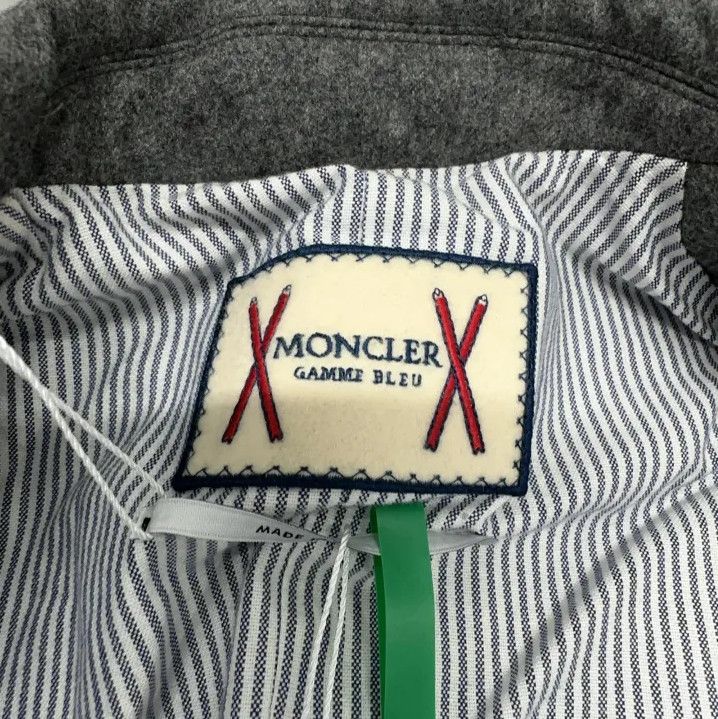 Moncler Moncler x Thom Browne Logo Patch Lapel Down Blazer Size US XS / EU 42 / 0 - 6 Thumbnail