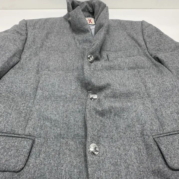 Moncler Moncler x Thom Browne Logo Patch Lapel Down Blazer Size US XS / EU 42 / 0 - 9 Thumbnail