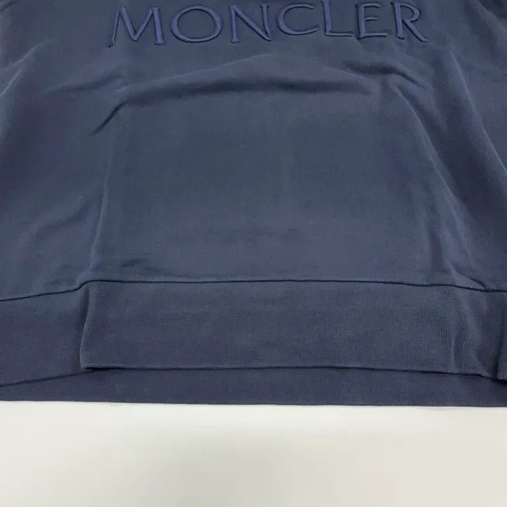 Moncler Moncler FW21 Logo Embroidered Cotton Crewneck Sweatshirt Size US L / EU 52-54 / 3 - 9 Thumbnail