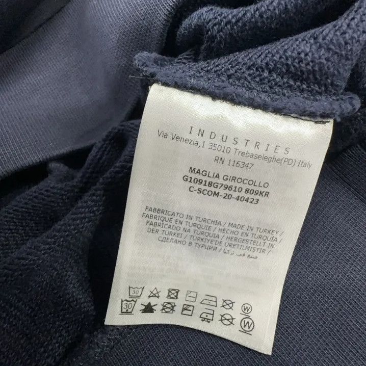 Moncler Moncler FW21 Logo Embroidered Cotton Crewneck Sweatshirt Size US L / EU 52-54 / 3 - 4 Thumbnail