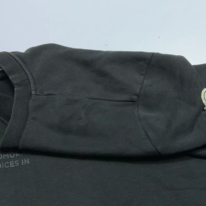 Moncler Moncler Flocked Logo Crewneck Long Sleeve Sweatshirt Size US XXL / EU 58 / 5 - 10 Thumbnail