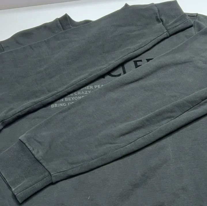 Moncler Moncler Flocked Logo Crewneck Long Sleeve Sweatshirt Size US XXL / EU 58 / 5 - 12 Thumbnail