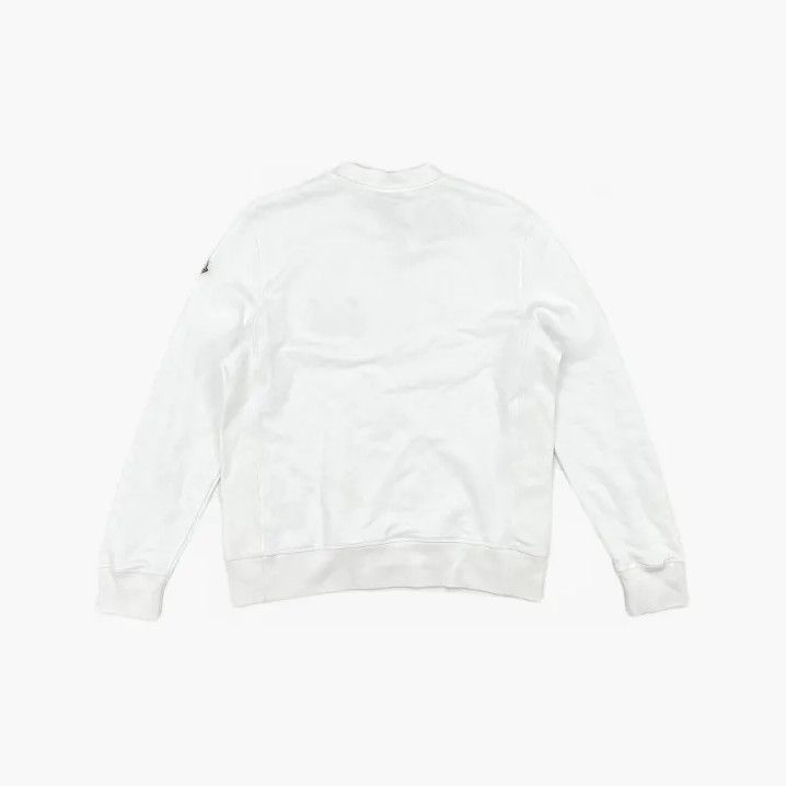 Moncler Moncler Men's Logo Embroidered Long-Sleeve Sweatshirt Size US M / EU 48-50 / 2 - 3 Thumbnail