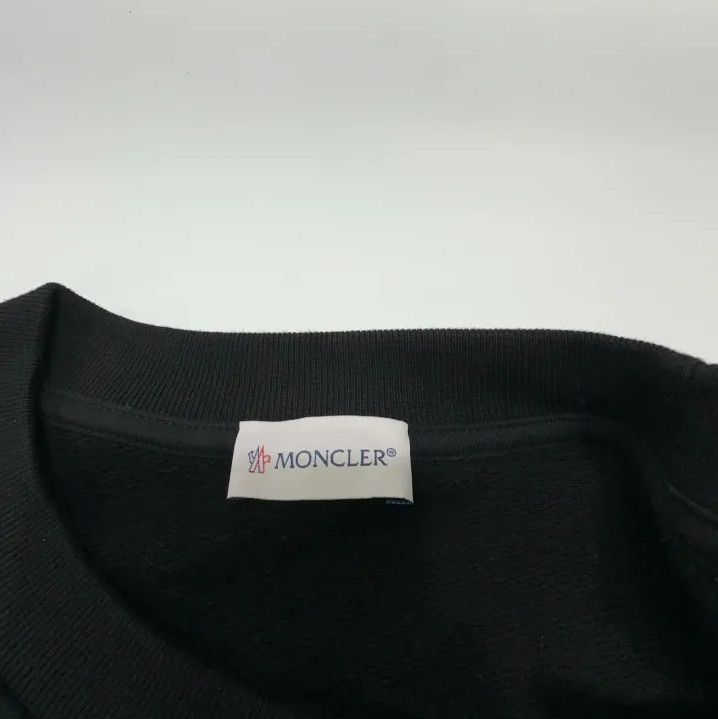 Moncler Moncler SS23 Men's Solid Letter Print Sweatshirt Size US XL / EU 56 / 4 - 6 Thumbnail