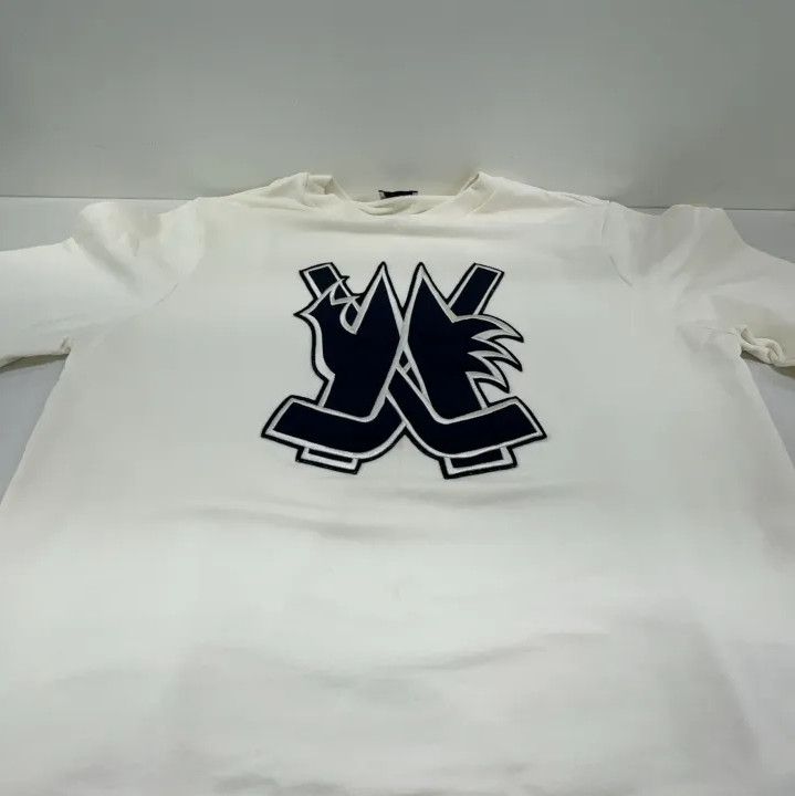 Moncler Moncler FW23 Hockey Logo Crewneck Sweatshirt Size US XL / EU 56 / 4 - 8 Thumbnail