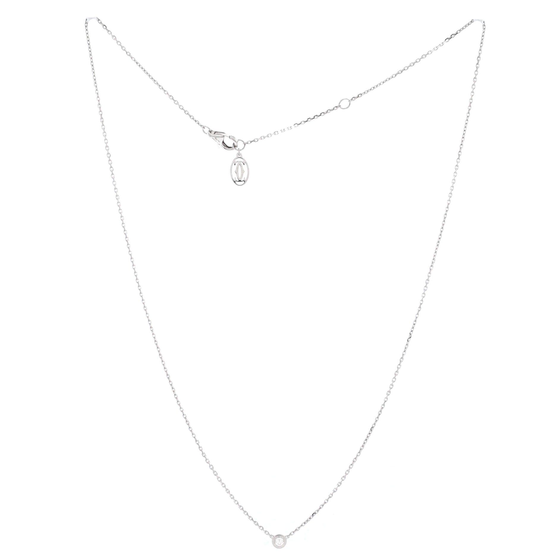 Cartier D'Amour Pendant Necklace Size ONE SIZE - 3 Thumbnail