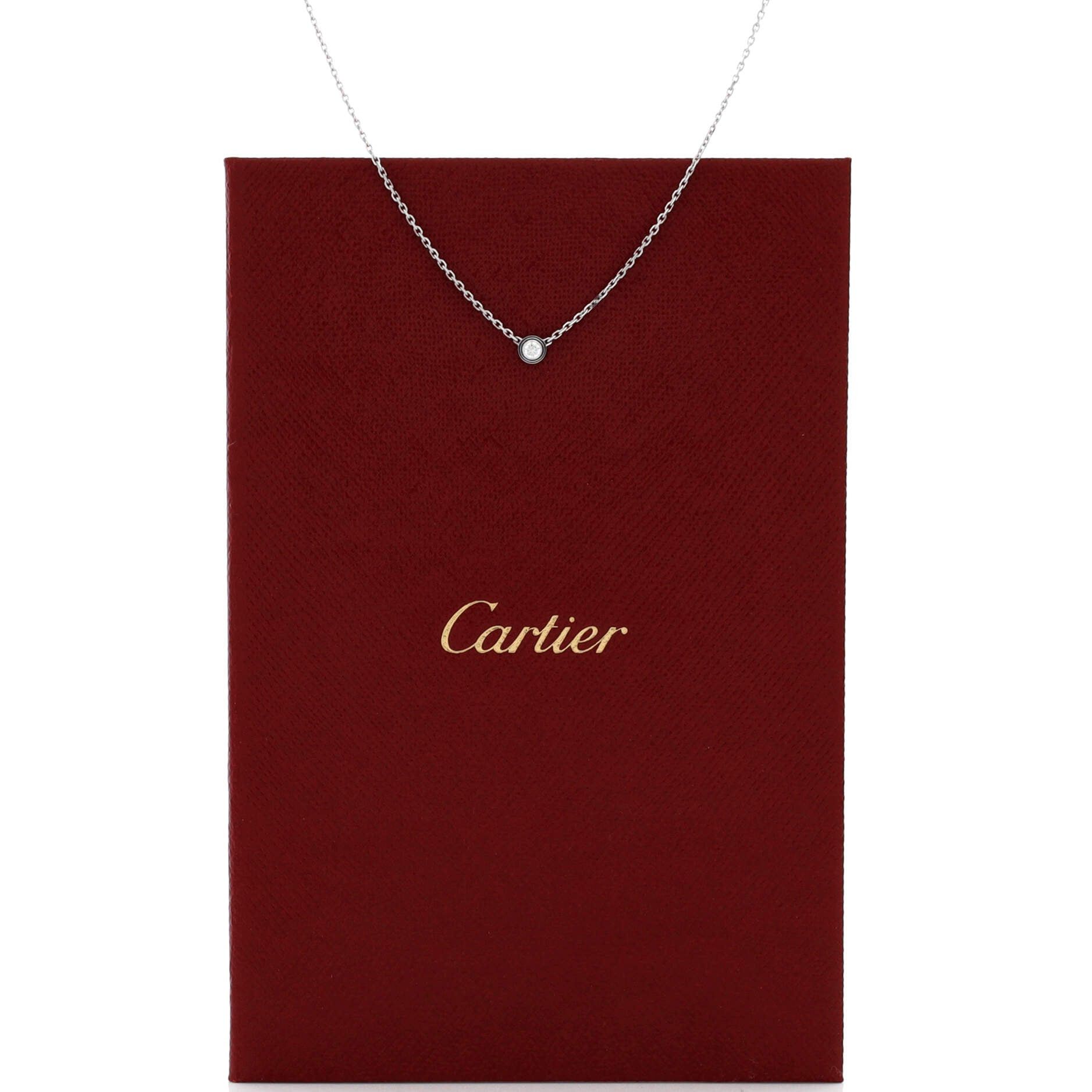 Cartier D'Amour Pendant Necklace Size ONE SIZE - 2 Thumbnail