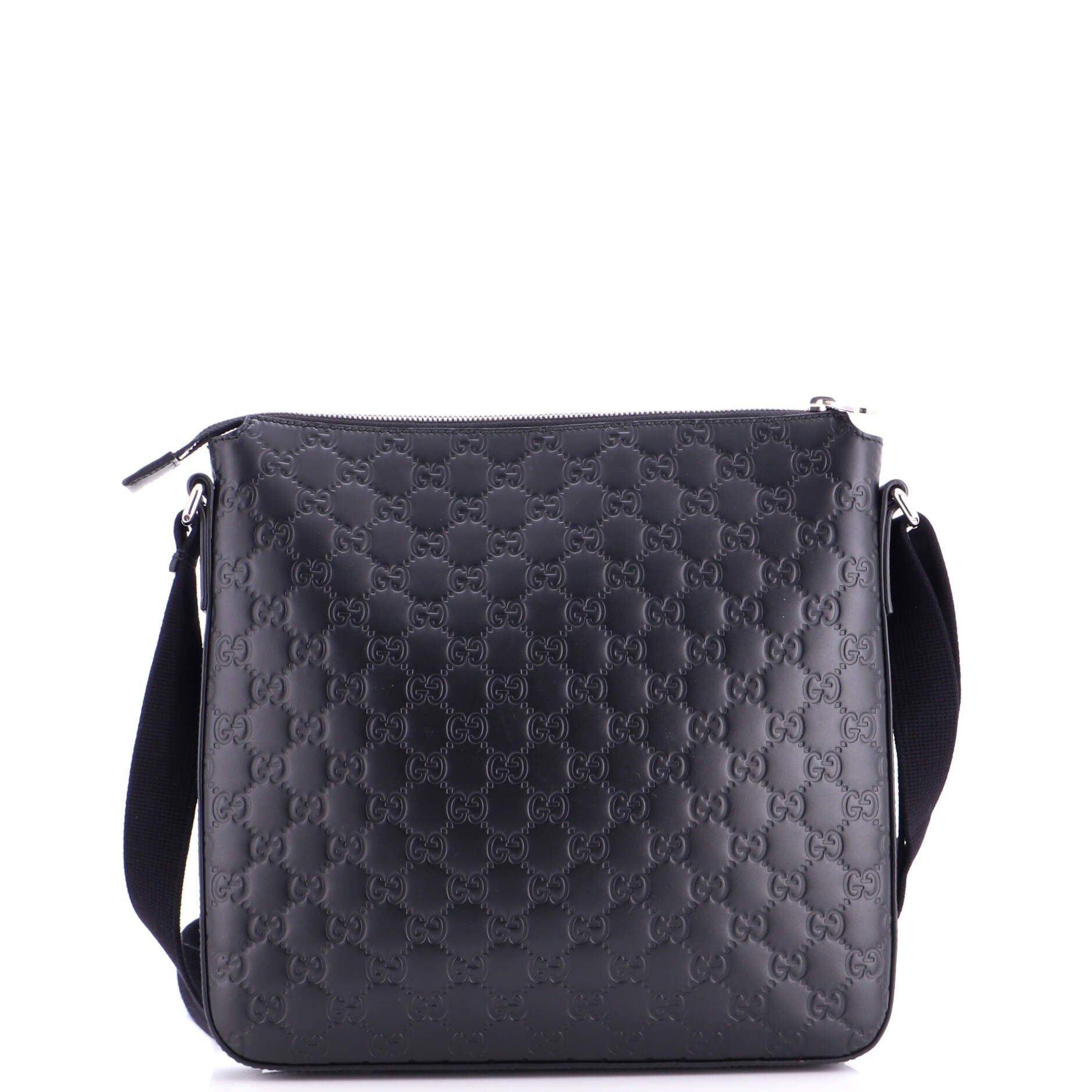 Gucci Signature Zip Messenger Bag Size ONE SIZE - 3 Thumbnail