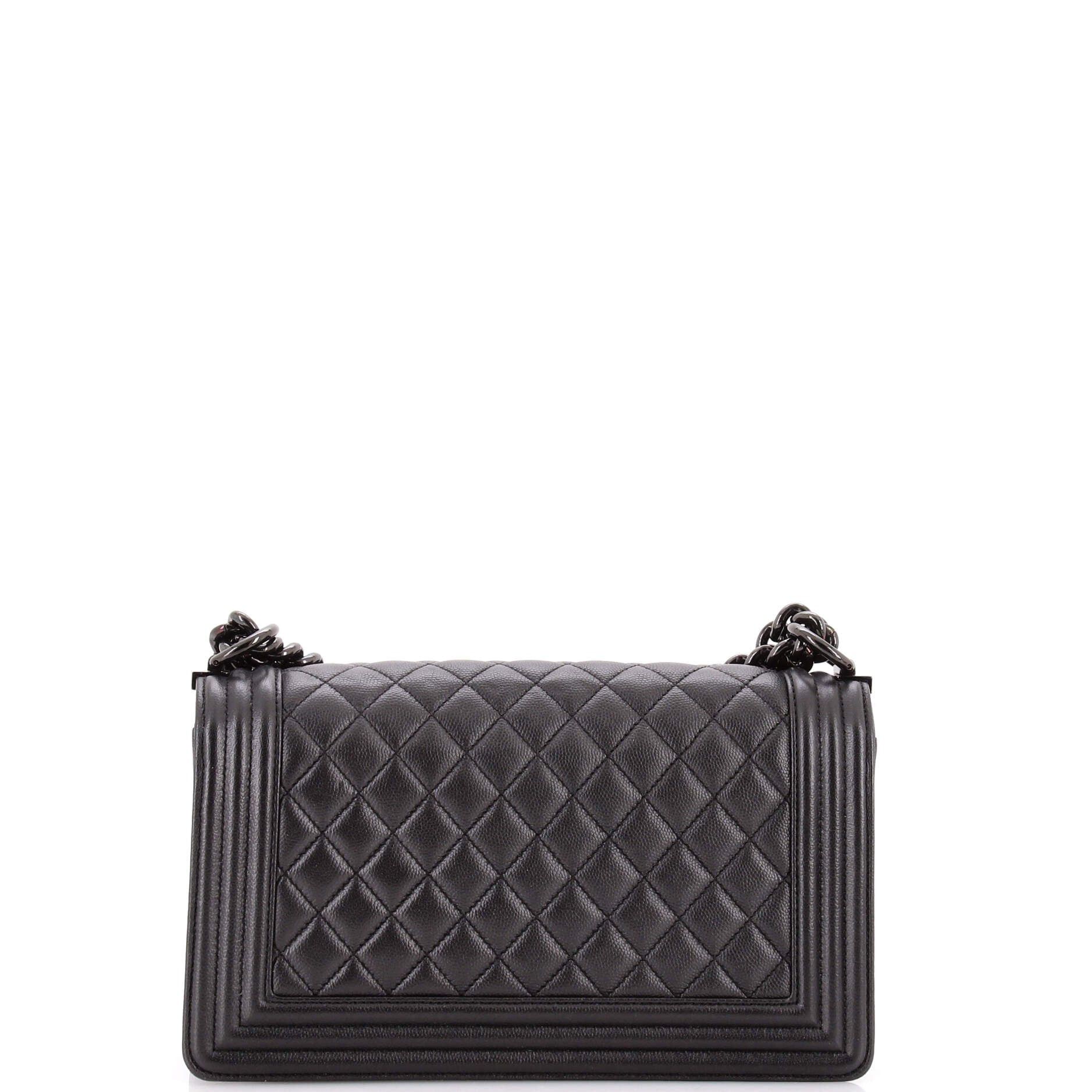 Chanel So Black Boy Flap Bag Size ONE SIZE - 3 Thumbnail