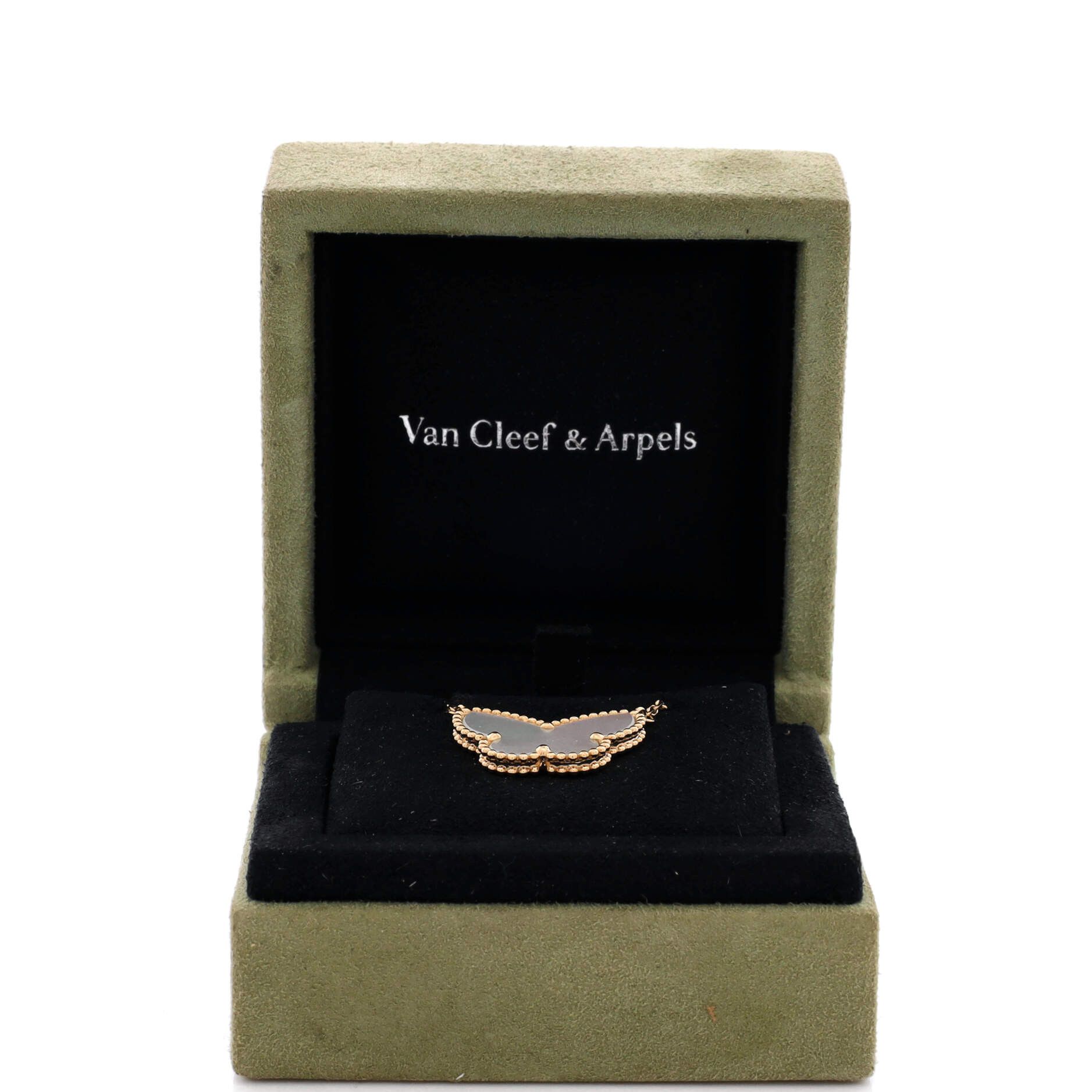 Van Cleef & Arpels Lucky Alhambra Butterfly Pendant Necklace Size ONE SIZE - 2 Thumbnail