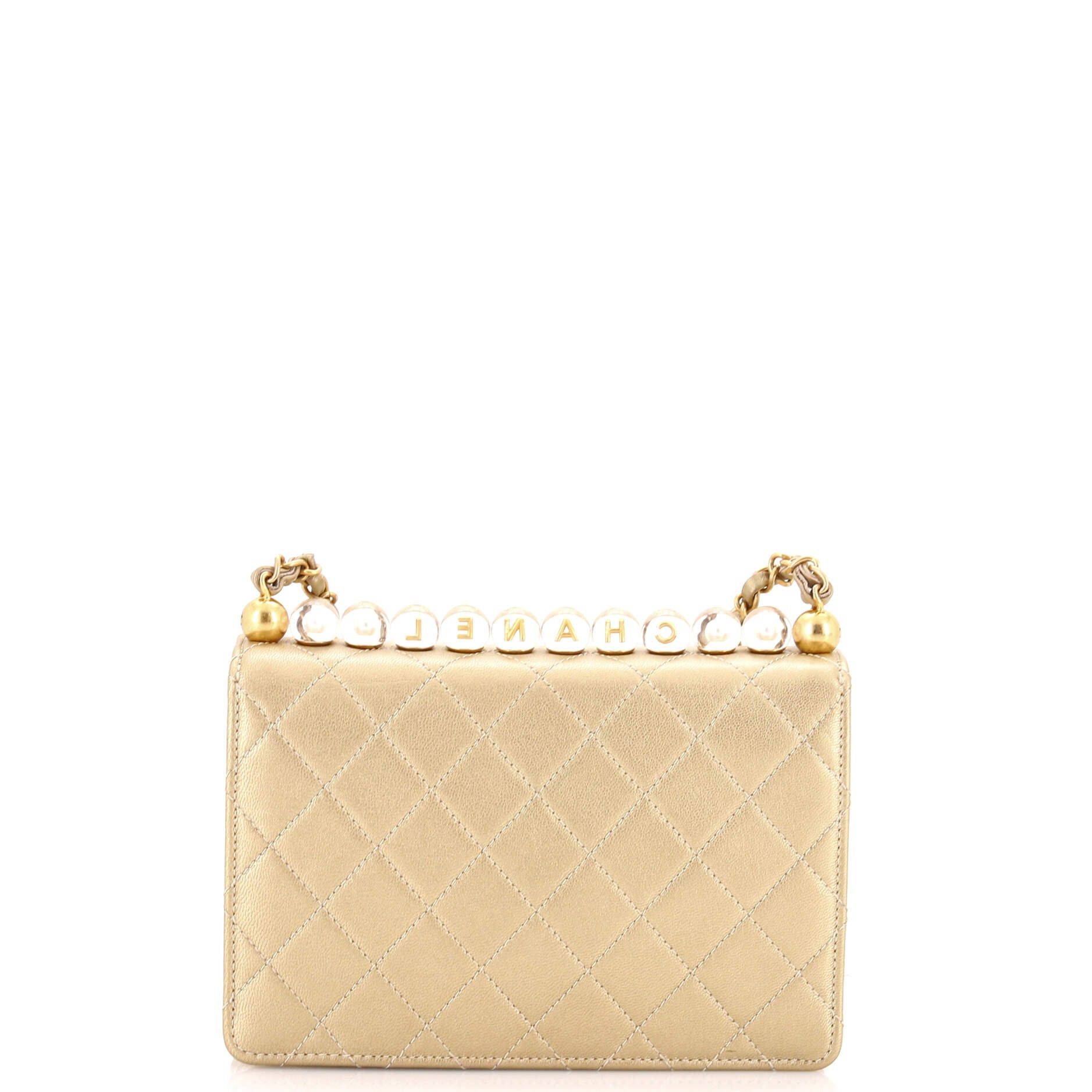 Chanel Chic Pearls Flap Bag Size ONE SIZE - 4 Thumbnail