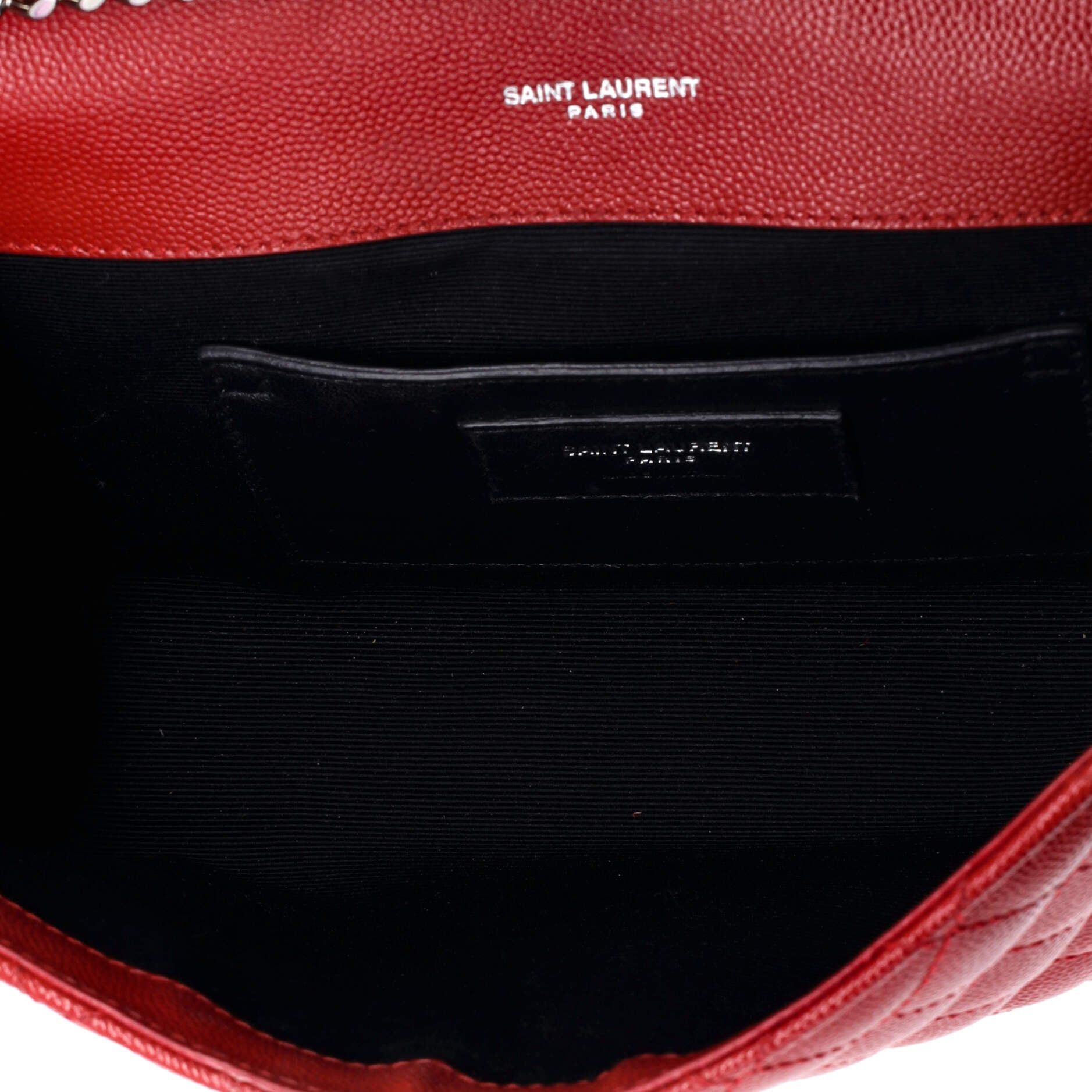 Saint Laurent Paris Classic Monogram Envelope Satchel Size ONE SIZE - 5 Thumbnail