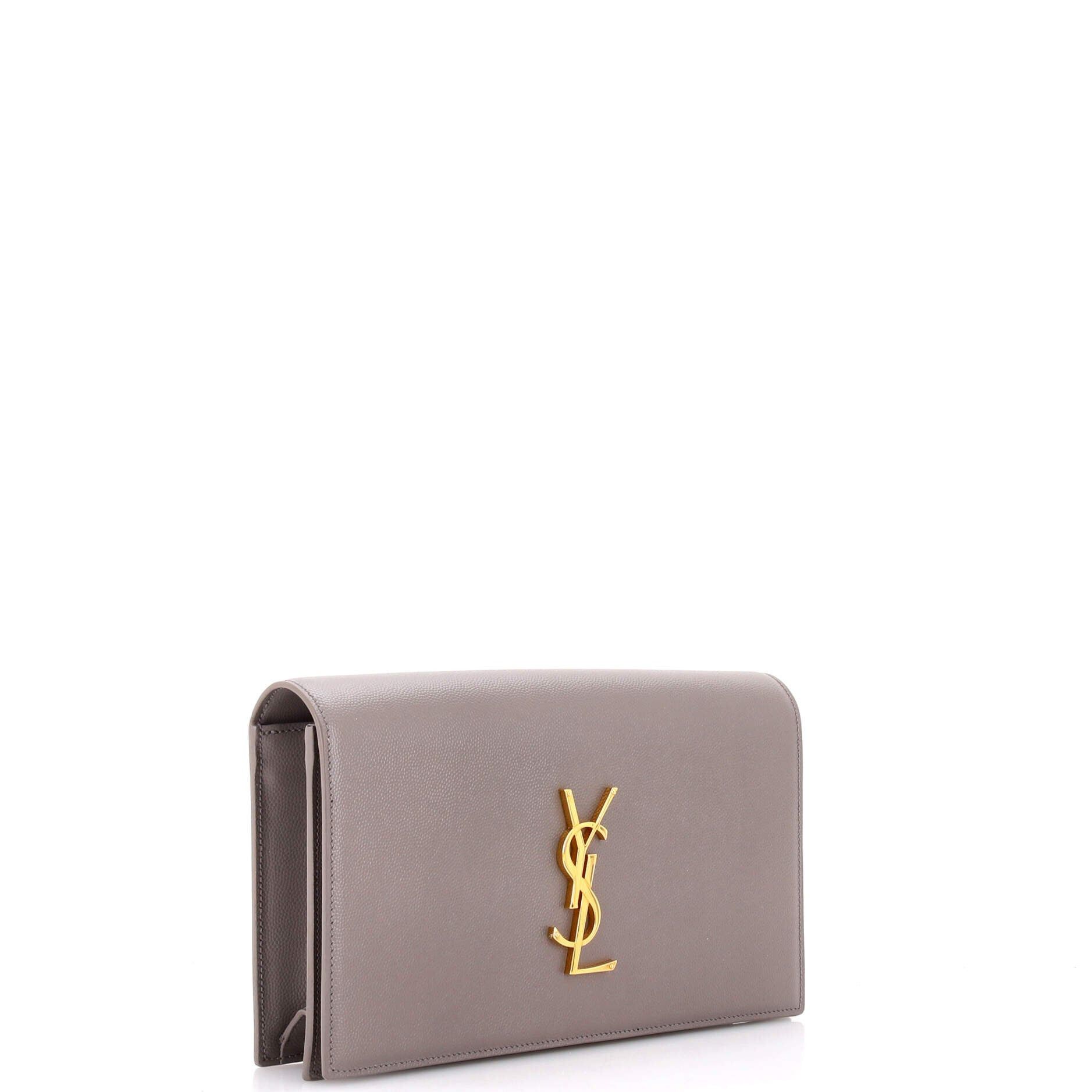 Saint Laurent Paris Classic Monogram Clutch Size ONE SIZE - 2 Thumbnail