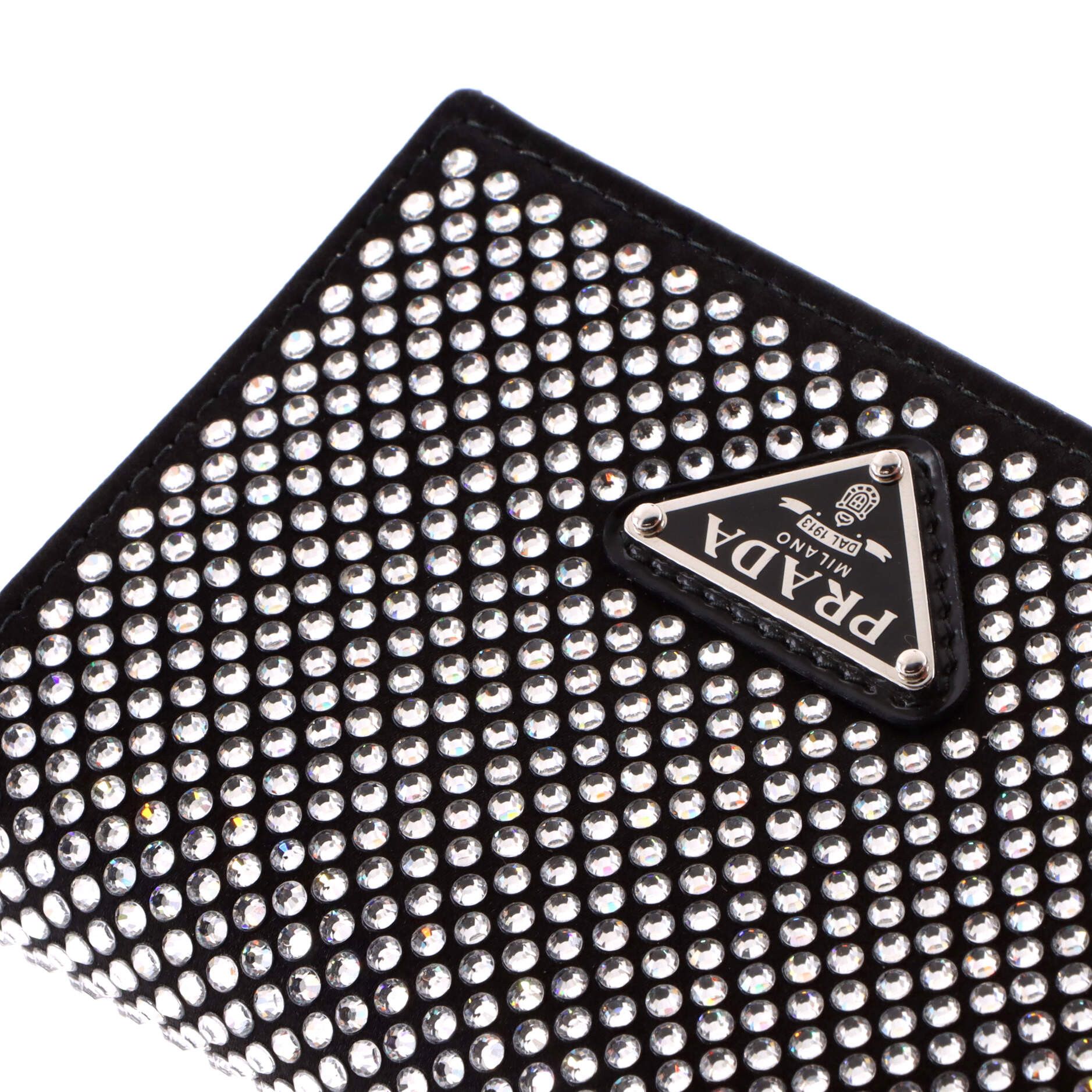 Prada Flap Card Holder with Chain Size ONE SIZE - 6 Thumbnail