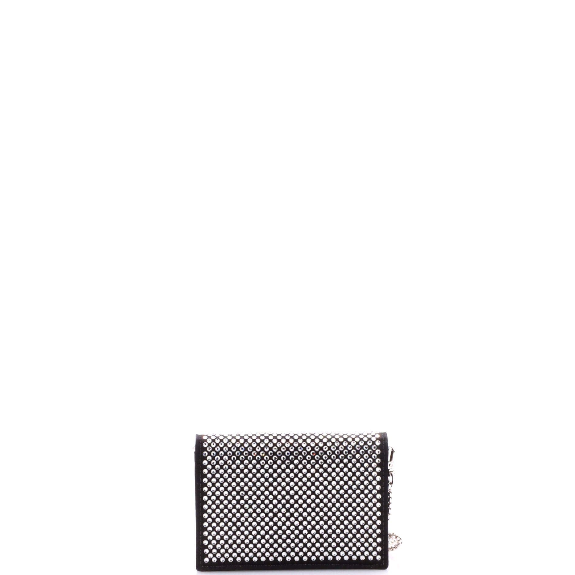 Prada Flap Card Holder with Chain Size ONE SIZE - 3 Thumbnail