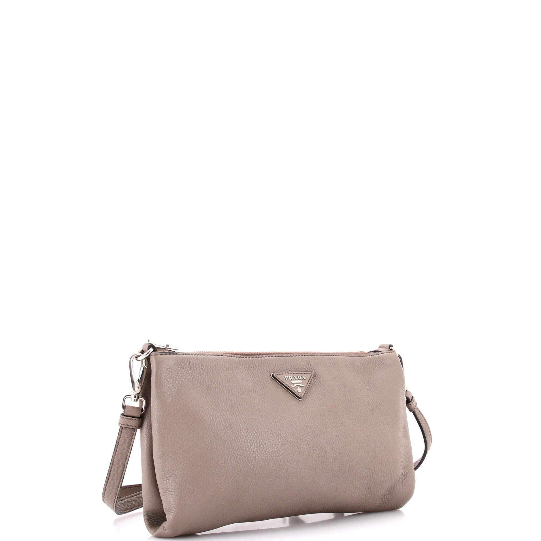 Prada Flat Zip Crossbody Bag Size ONE SIZE - 2 Thumbnail