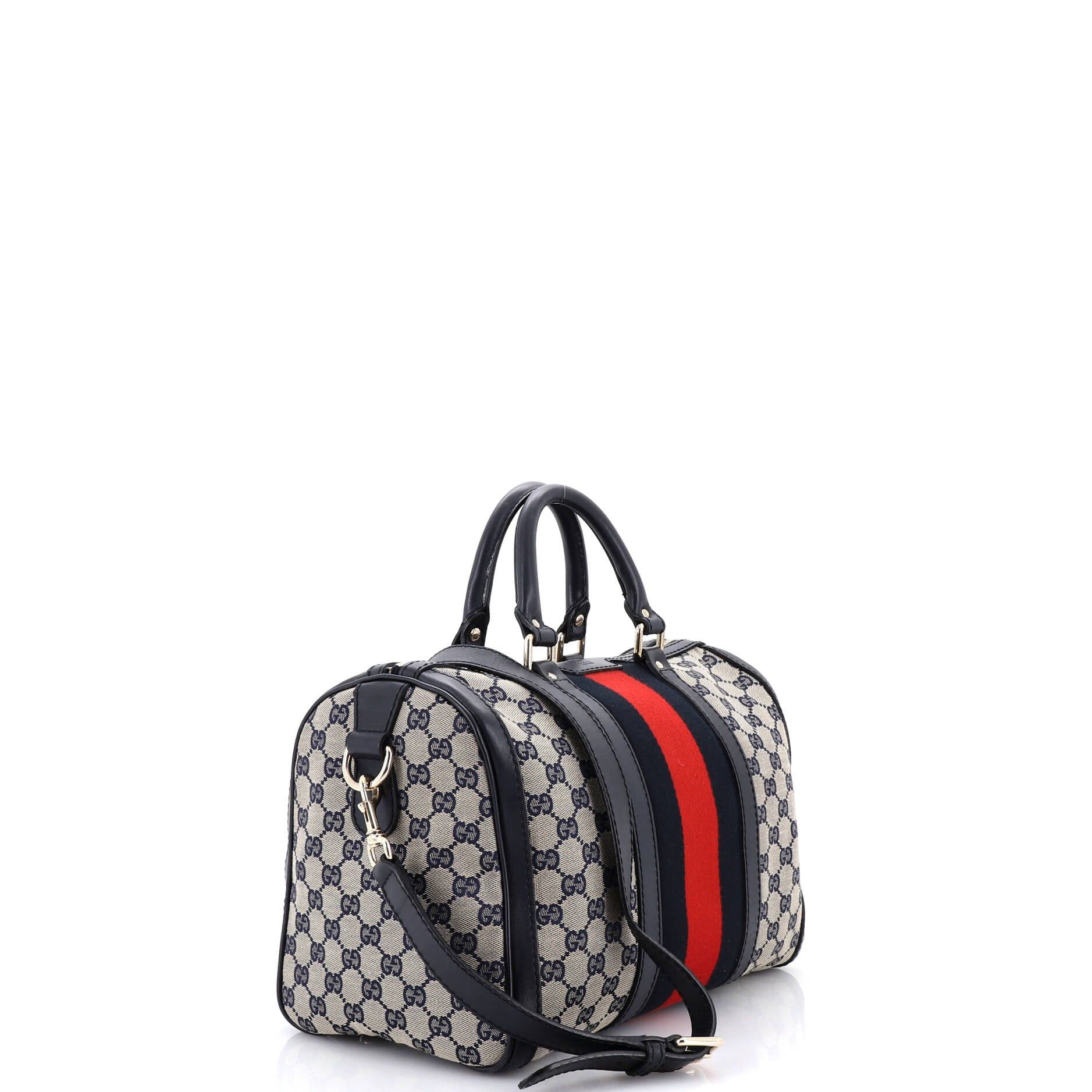 Gucci Vintage Web Boston Bag Size ONE SIZE - 2 Thumbnail
